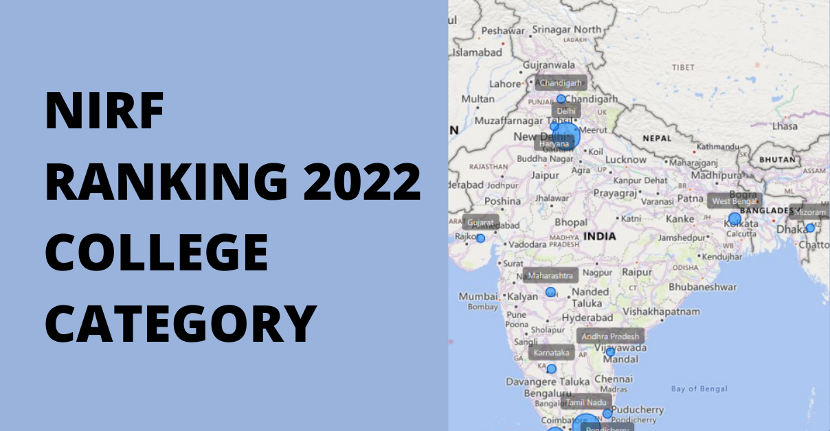 NIRF RANKING 2022 COLLEGE CATEGORY