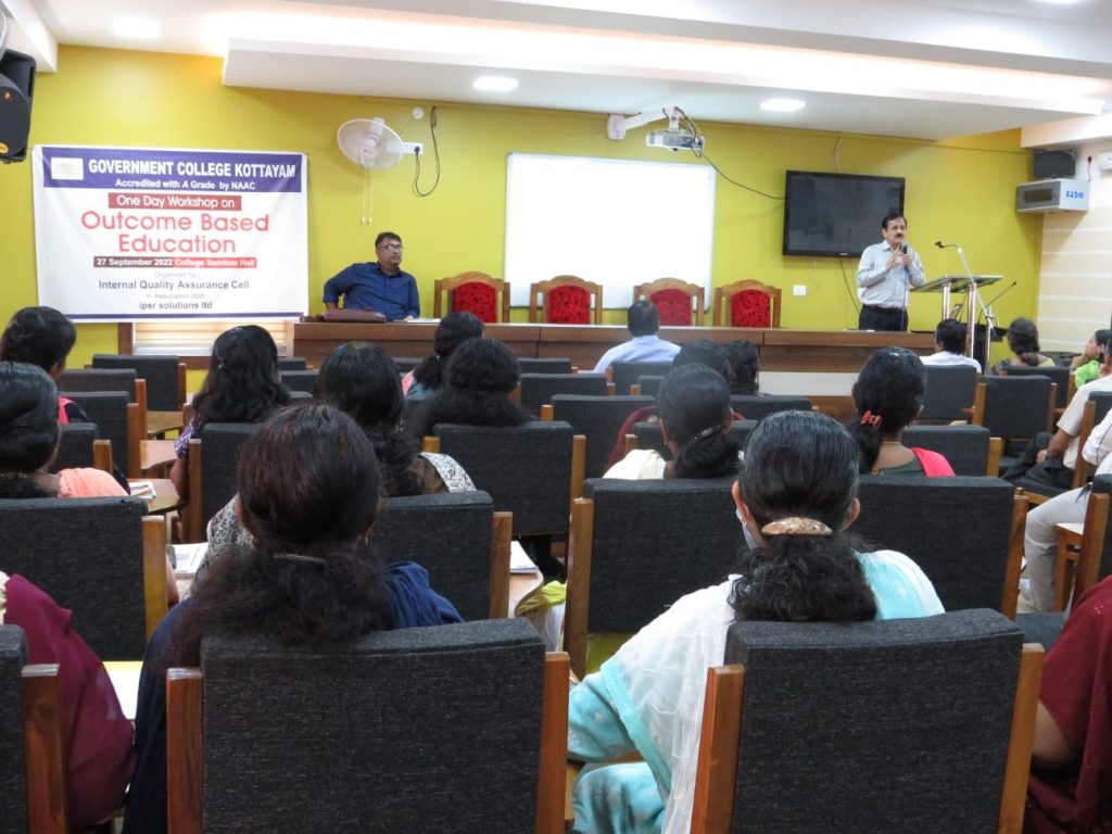 A oneday on Based Education" was organized by